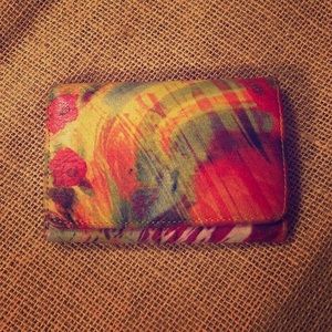 HOBO International Leather Jill trifold wallet